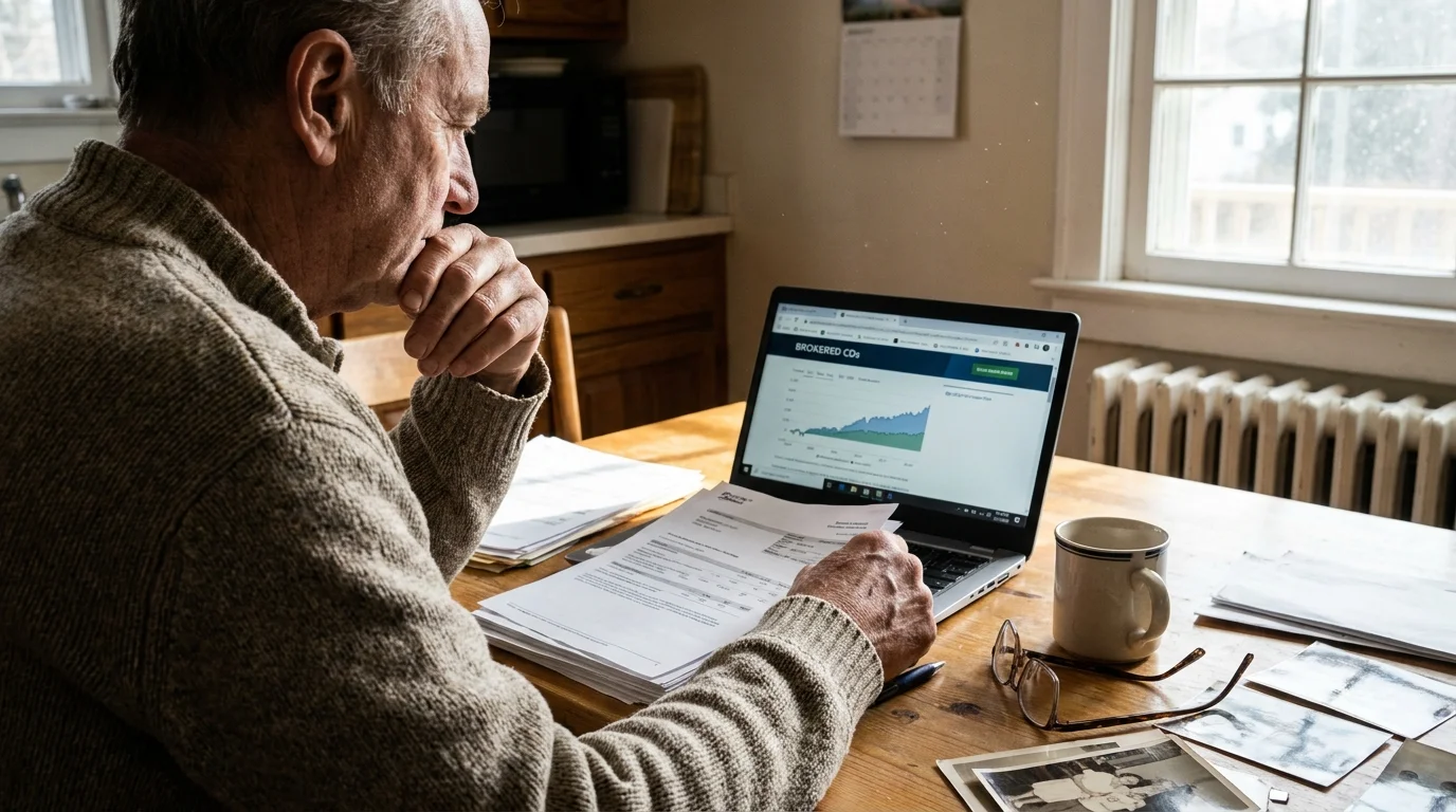 Editorial photograph illustrating: 8. Brokered Certificates of Deposit