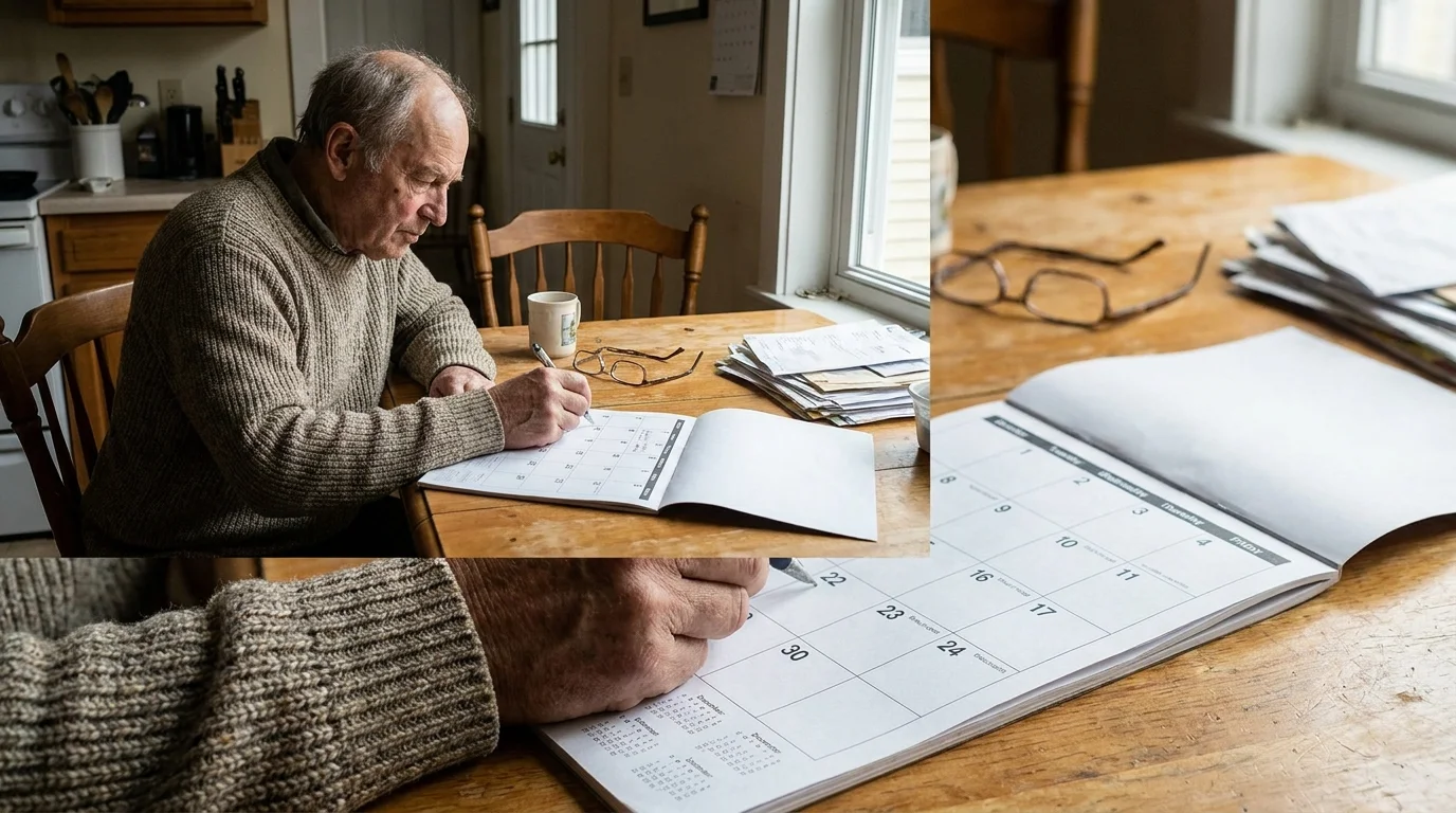 Editorial photograph illustrating: Activity 7: Establishing Rigid Daily Routines