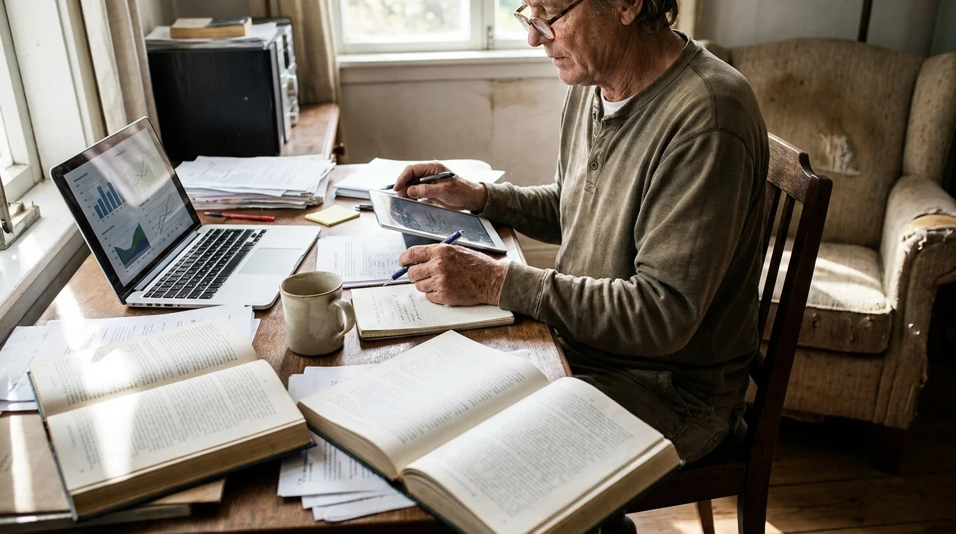 Editorial photograph illustrating: Navigating the Modern Retirement Landscape
