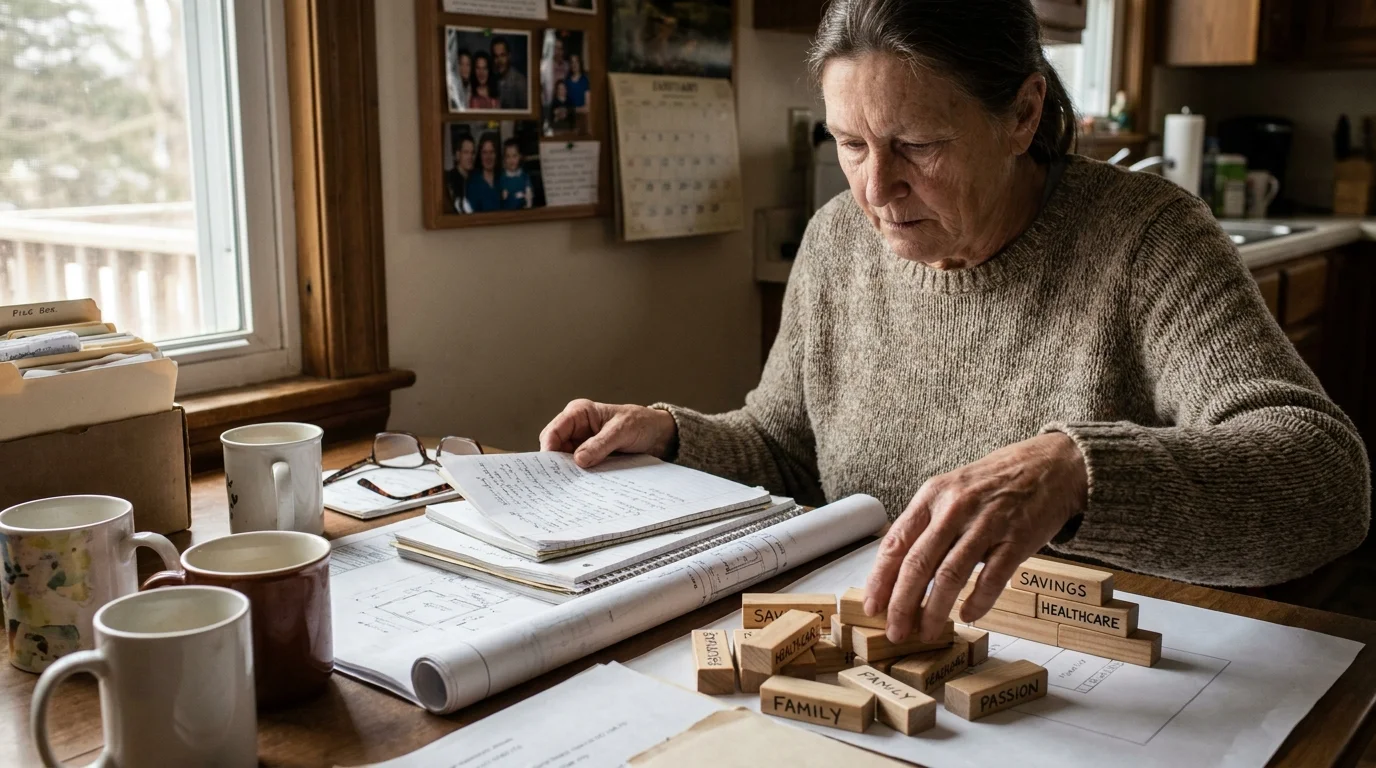 Editorial photograph illustrating: Strategy Pillars: Building Your Personalized Retirement Architecture