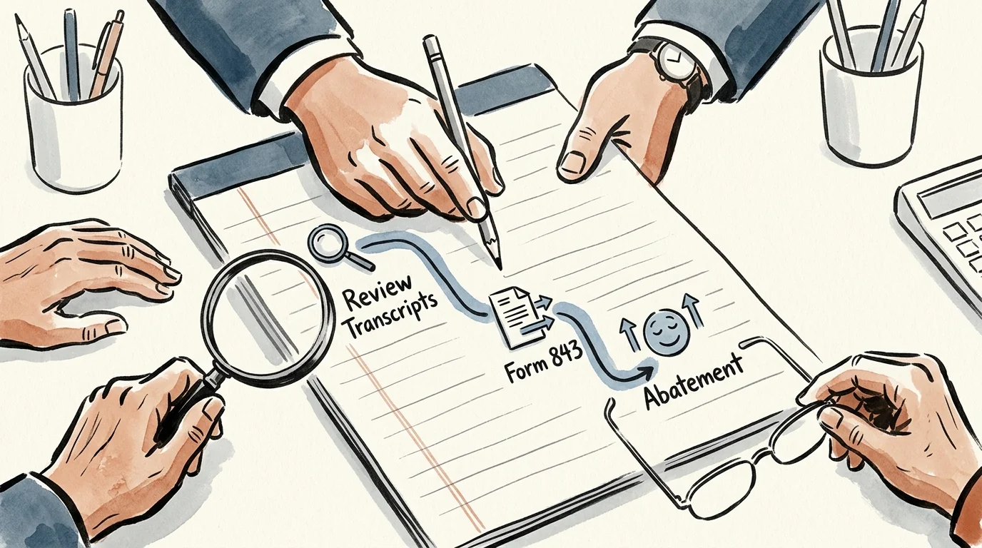 Watercolor illustration of a financial advisor pointing to a path drawn on a notepad for an older couple.