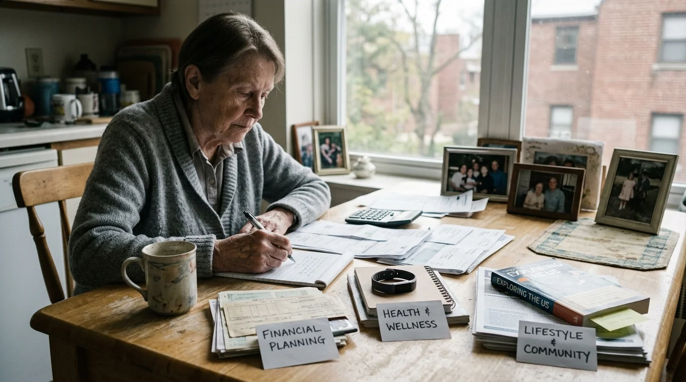 Editorial photograph illustrating: Three Strategic Pillars for Retirement Longevity